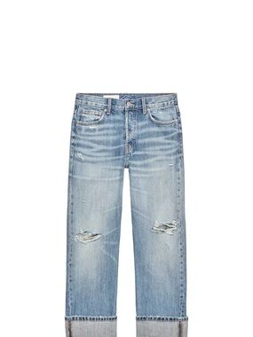 Zara - Light Blue Distressed women Jeans 8